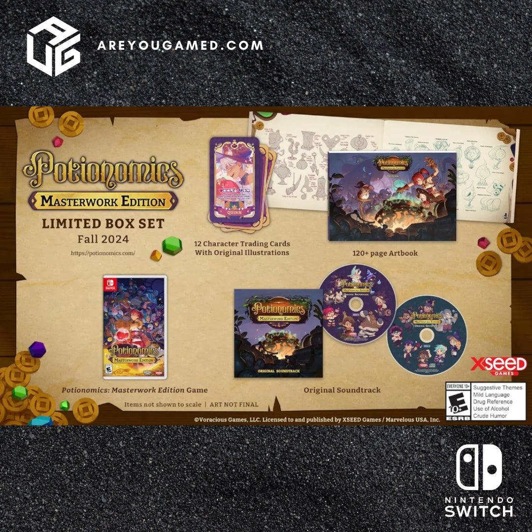 Potionomics Masterwork Edition Limited Box Set - Nintendo Switch